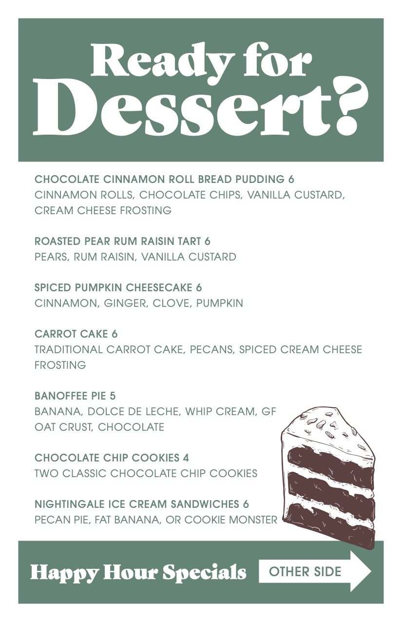 Menu Frog and the Hen